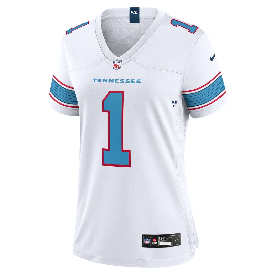 Cameron Ward Tennessee Titans Nike Women's Game Jersey - White
