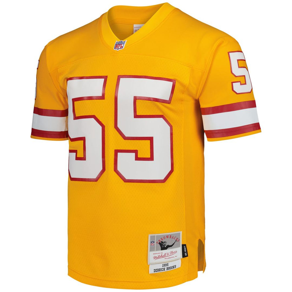 Derrick Brooks Tampa Bay Buccaneers Mitchell & Ness Legacy Replica Jersey - Orange