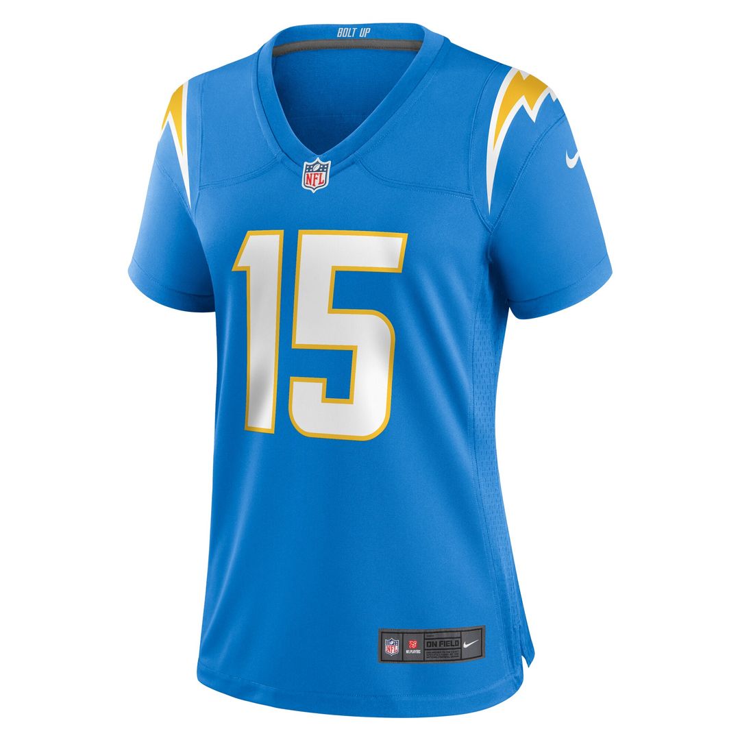 Ladd McConkey Los Angeles Chargers Nike Women's Alternate Charger Power Game Jersey - Gold