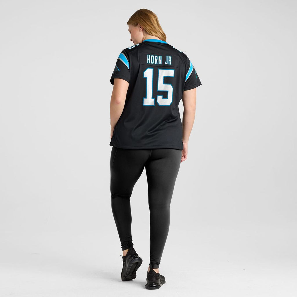 Jimmy Horn Jr Carolina Panthers Nike Women's Team Game Jersey -  Black