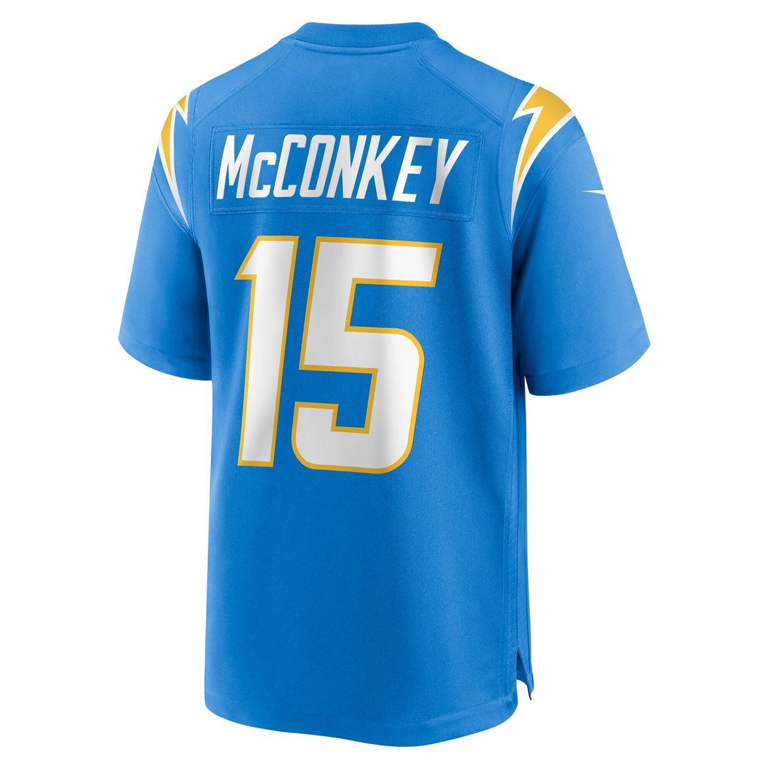 Ladd McConkey Los Angeles Chargers Nike Youth Game Jersey - Powder Blue