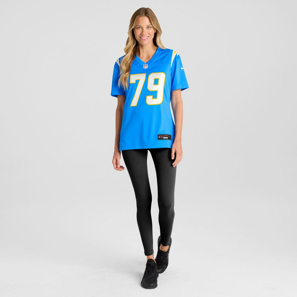 Trey Pipkins III Los Angeles Chargers Nike Women's Game Jersey - Powder Blue