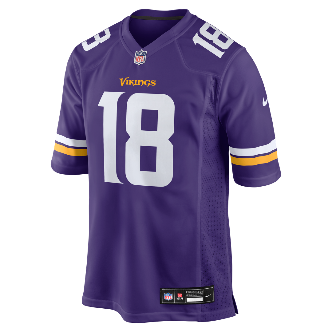 Justin Jefferson Minnesota Vikings Nike Game Player Jersey - White