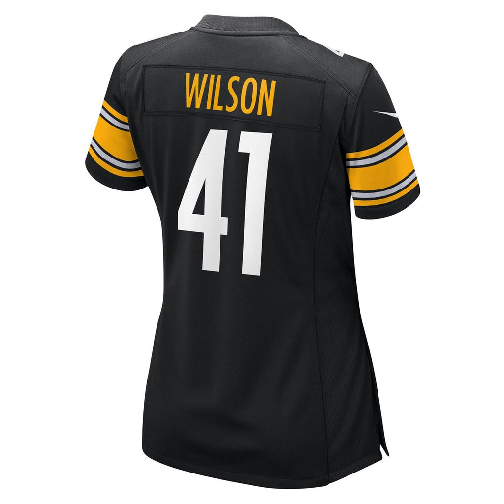 Payton Wilson Pittsburgh Steelers Nike Women's Team Game Jersey -  Black
