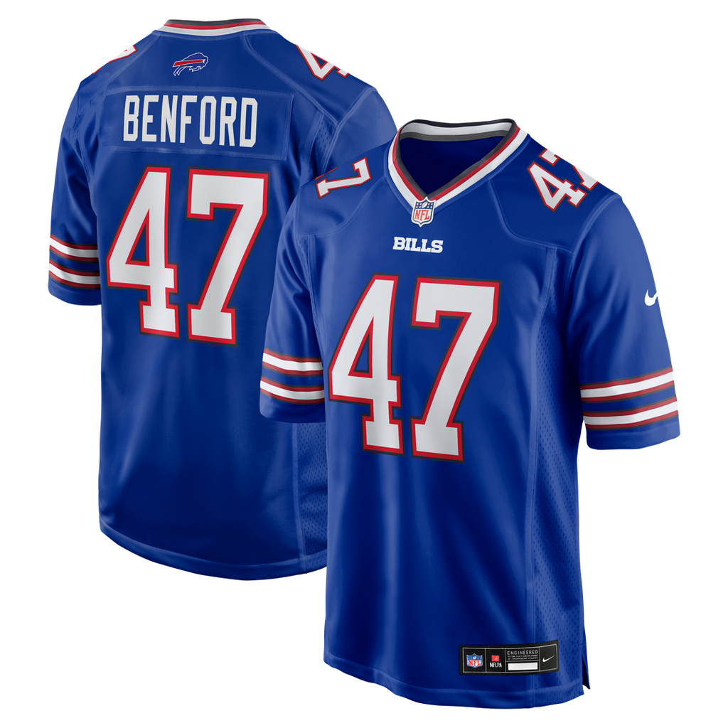 Christian Benford Buffalo Bills Nike Game Jersey - Royal