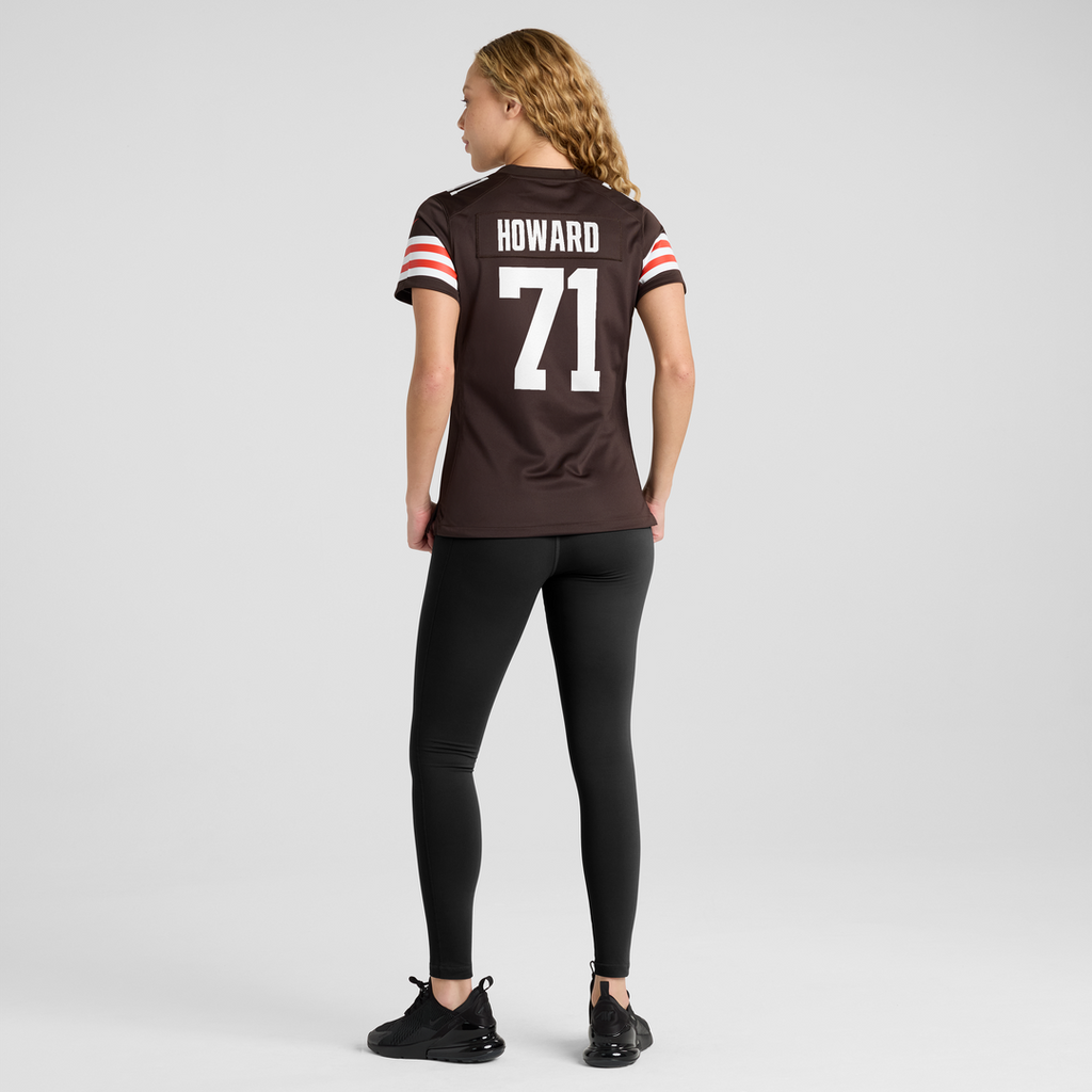 Tytus Howard Cleveland Browns Nike Women's Team Game Jersey -  Brown