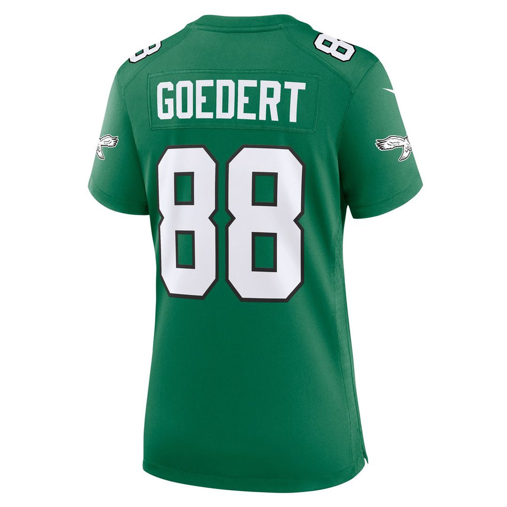 Dallas Goedert Philadelphia Eagles Nike Women's Team Game Jersey -  Midnight Green