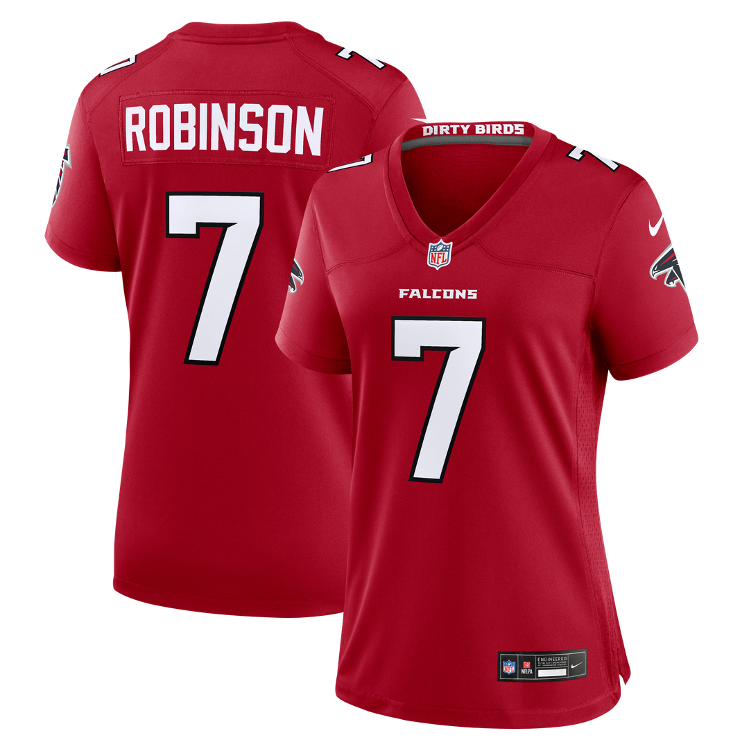Bijan Robinson Atlanta Falcons Nike Women's Game Jersey - Red