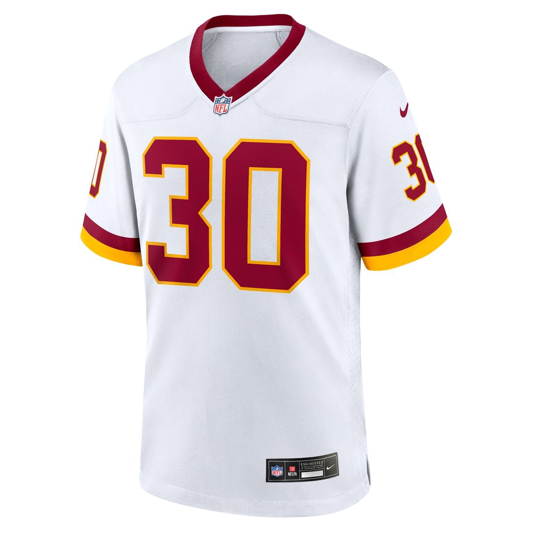 Austin Ekeler Washington Commanders Nike Game Super Bowl Era Jersey - White