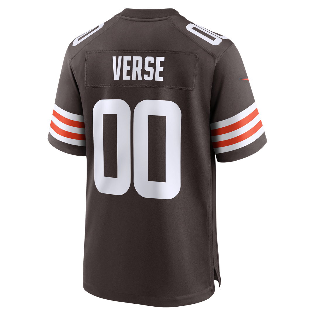 Jared Verse Cleveland Browns Nike Youth Team Game Jersey - Brown