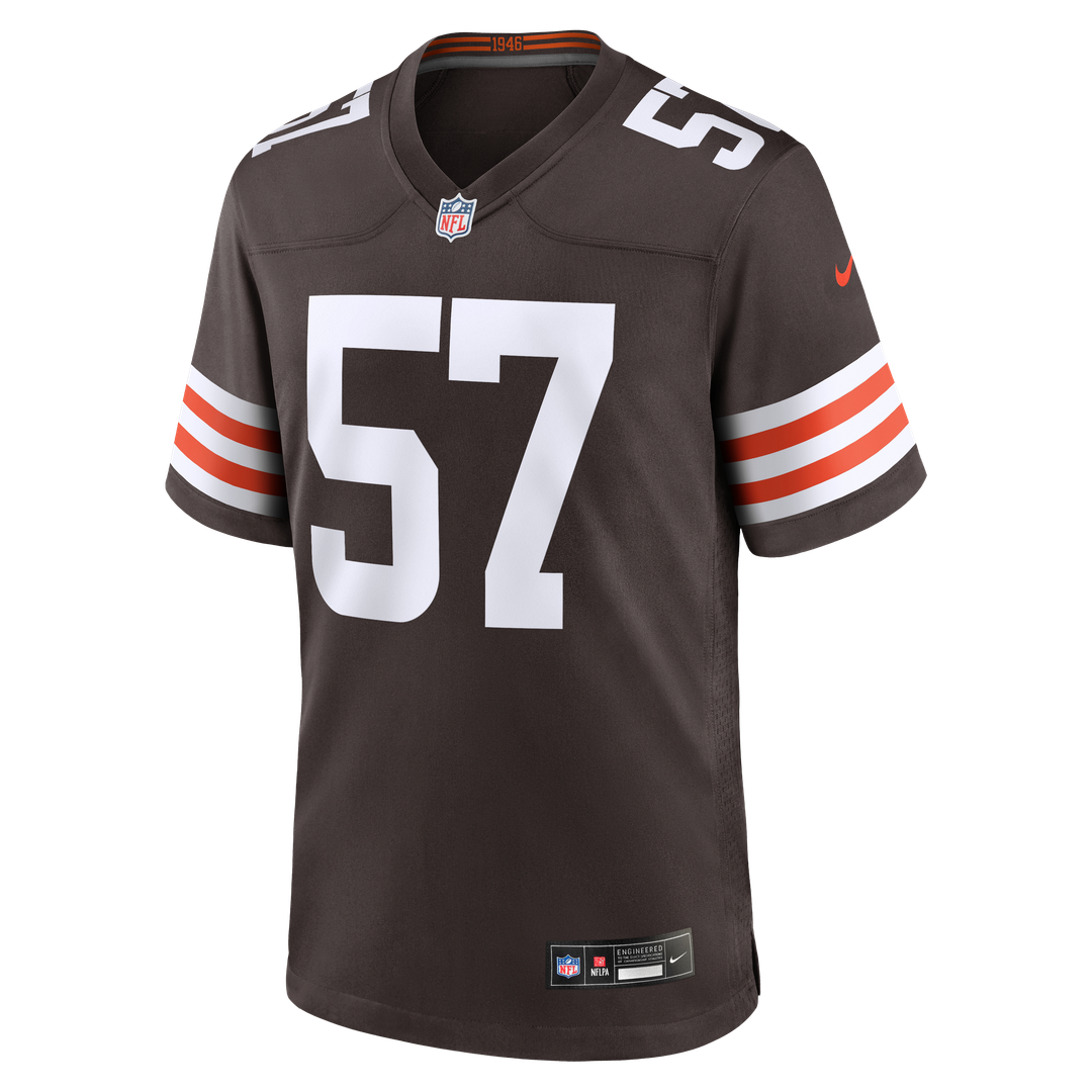 Clay Matthews Cleveland Browns Nike Game Retired Player Jersey - Brown