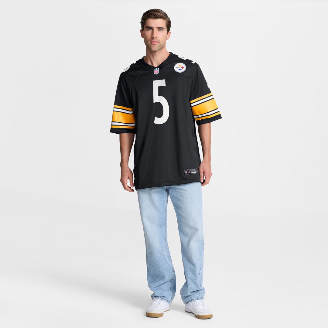 Jalen Ramsey Pittsburgh Steelers Nike Team Game Jersey -  Black