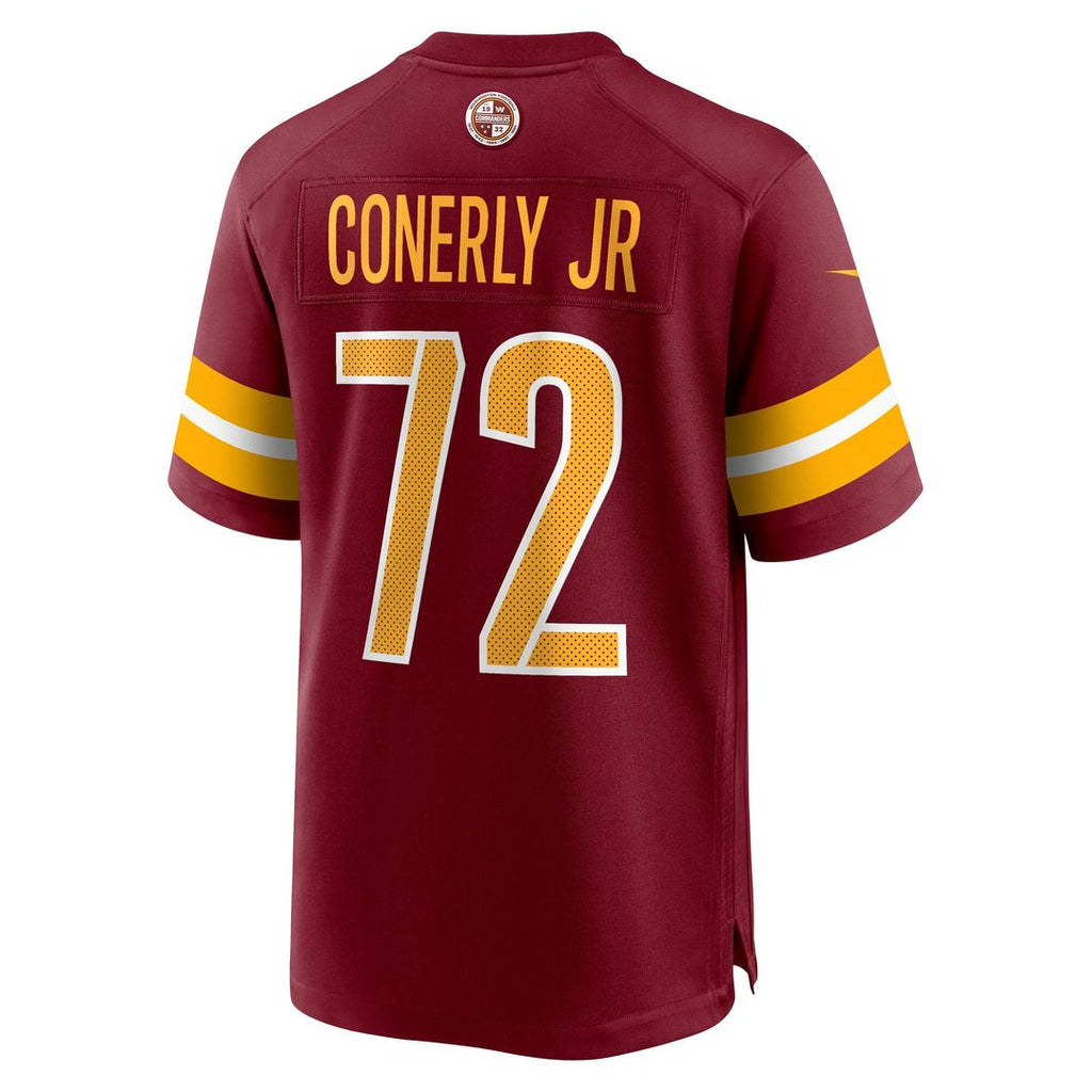 Josh Conerly Jr. Washington Commanders Nike Team Game Jersey - Burgundy