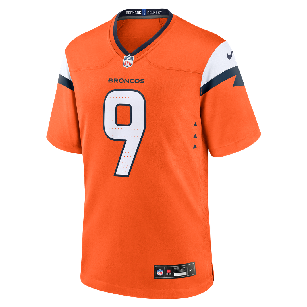 Talanoa Hufanga Denver Broncos Nike Team Game Jersey -  Orange
