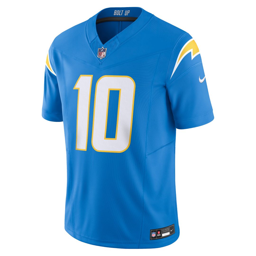 Justin Herbert Los Angeles Chargers Nike Vapor F.U.S.E. Limited Jersey - Royal