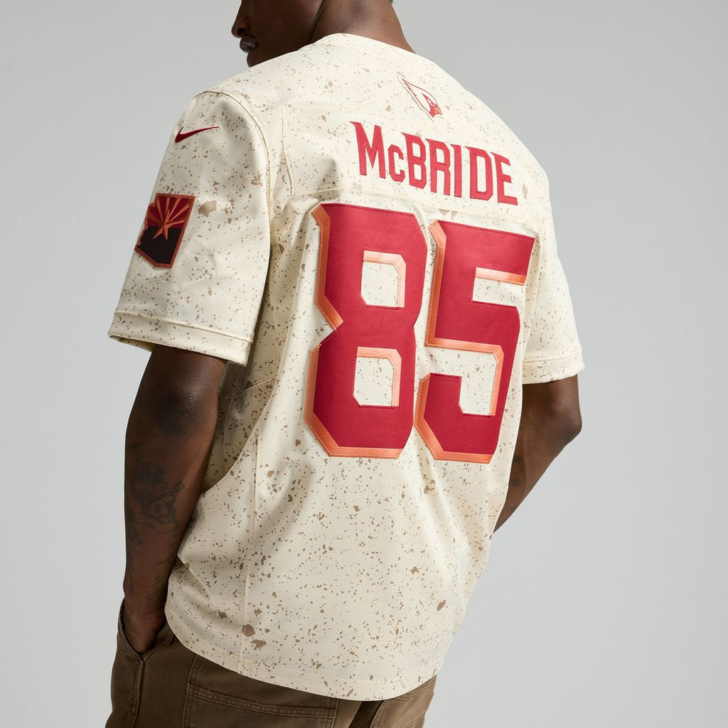Trey McBride Arizona Cardinals Nike 2025 Rivalries Collection Stitched Limited Jersey - Natural