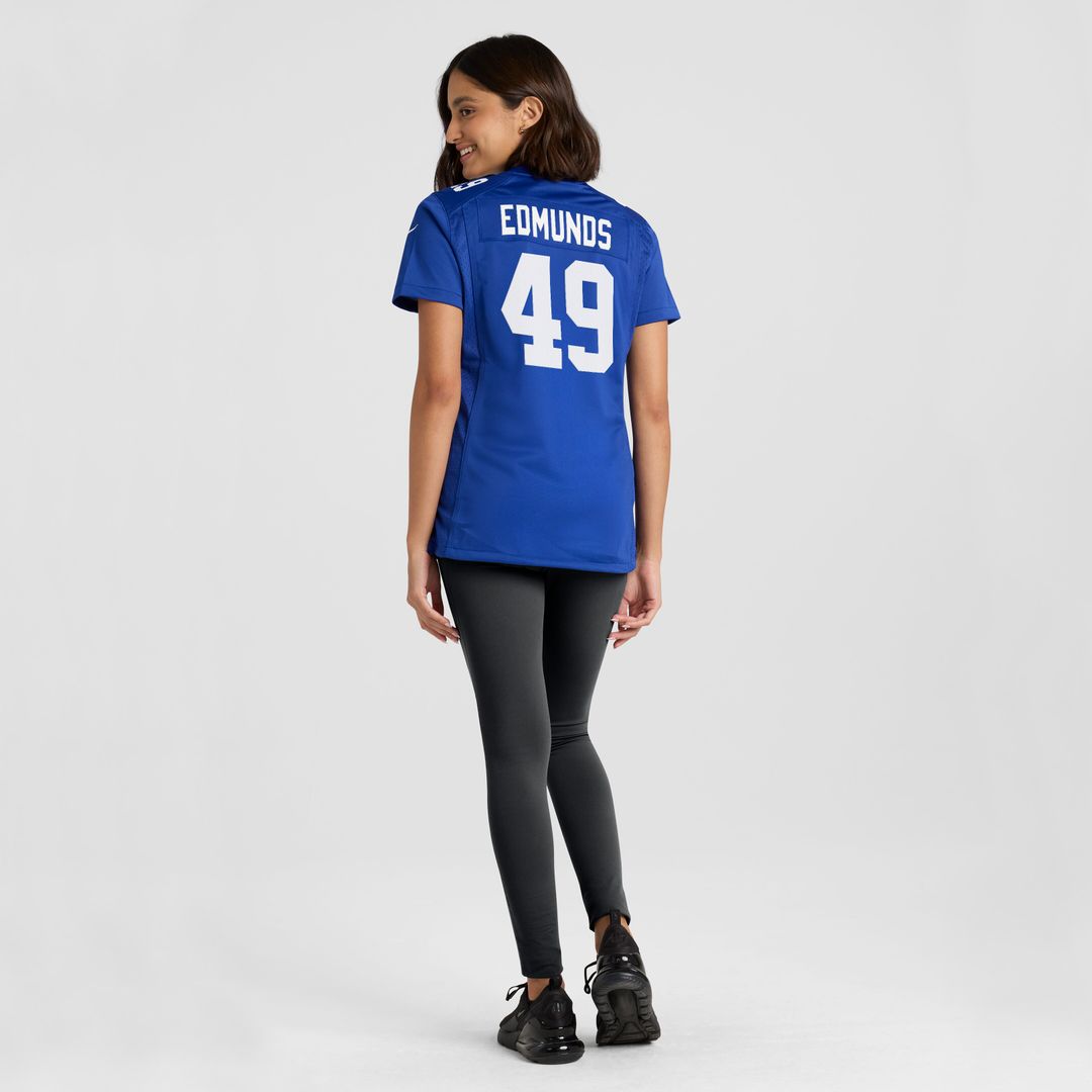 Tremaine Edmunds New York Giants Nike Women's Team Game Jersey -  Royal