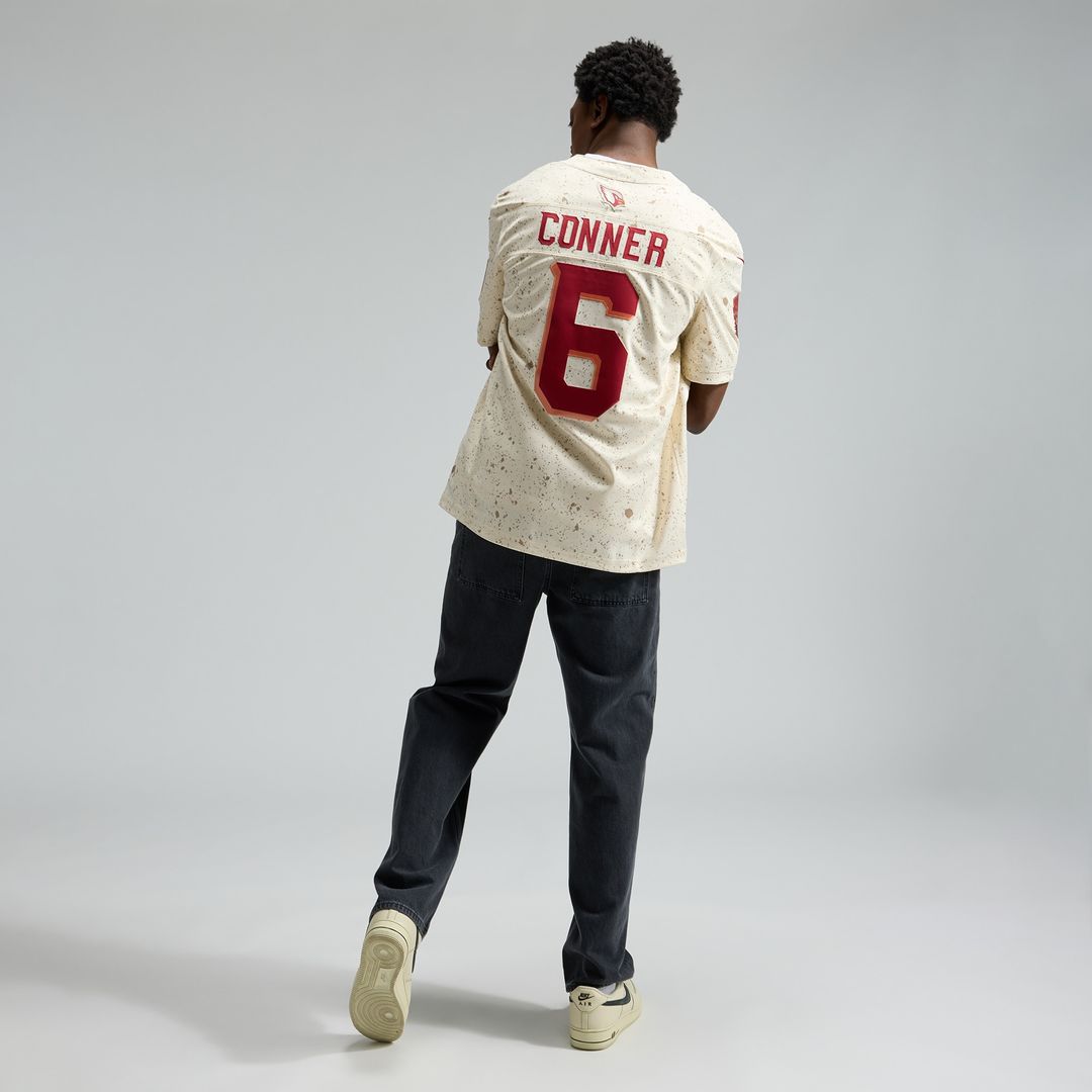 James Conner Arizona Cardinals Nike 2025 Rivalries Collection Stitched Limited Jersey - Natural