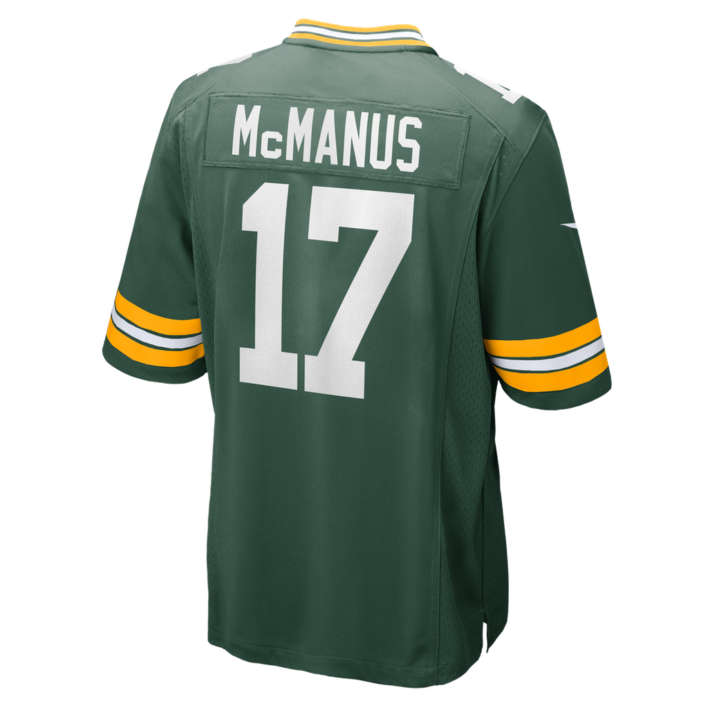 Brandon McManus Green Bay Packers Nike Team Game Jersey -  Green