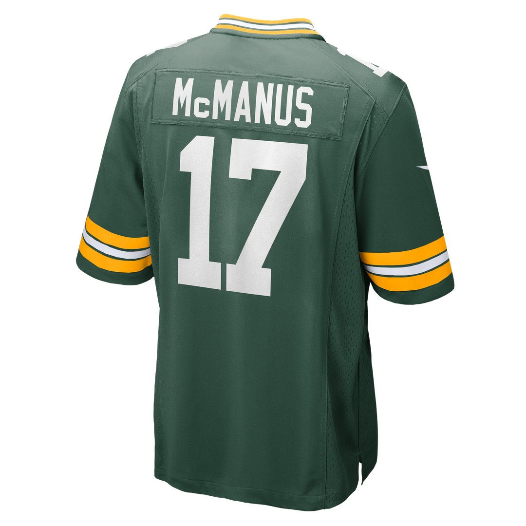 Brandon McManus Green Bay Packers Nike Team Game Jersey -  Green