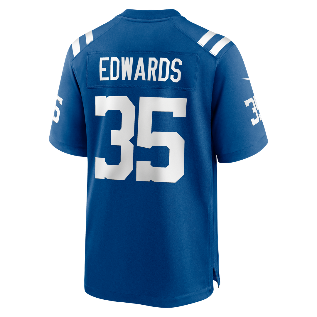 Johnathan Edwards Indianapolis Colts Nike Team Game Jersey -  Royal