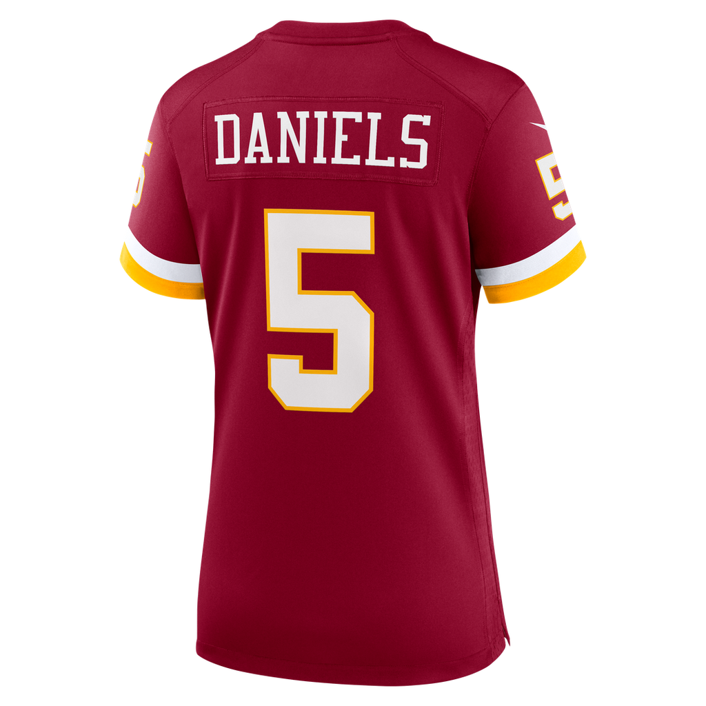 Jayden Daniels Washington Commanders Nike Women's Game Super Bowl Era Jersey - White