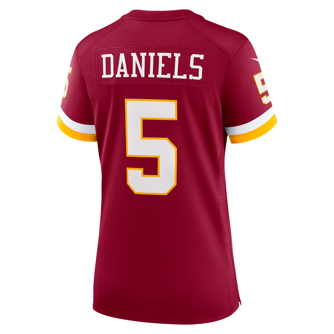 Jayden Daniels Washington Commanders Nike Women's Game Super Bowl Era Jersey - White