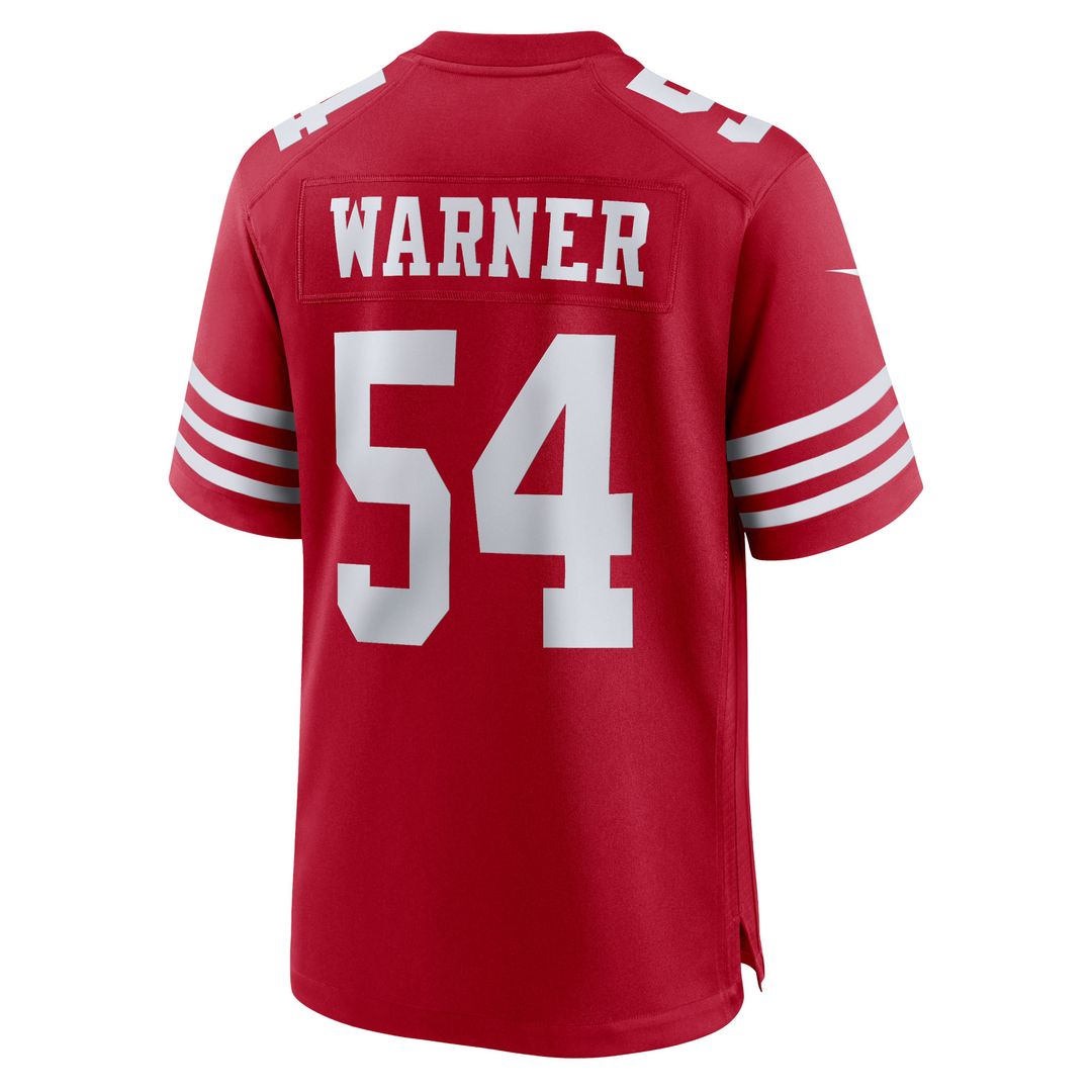 Fred Warner San Francisco 49ers Nike Team Game Player Jersey - White