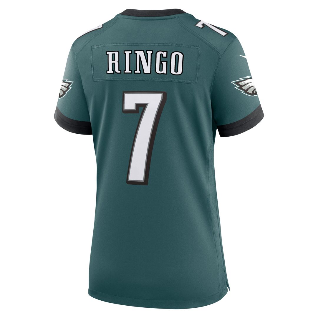 Kelee Ringo Philadelphia Eagles Nike Women's Team Game Jersey -  Midnight Green