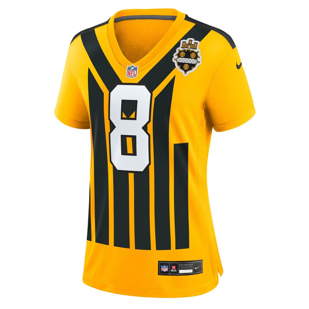 Aaron Rodgers Pittsburgh Steelers Nike Women's Game Jersey - Black