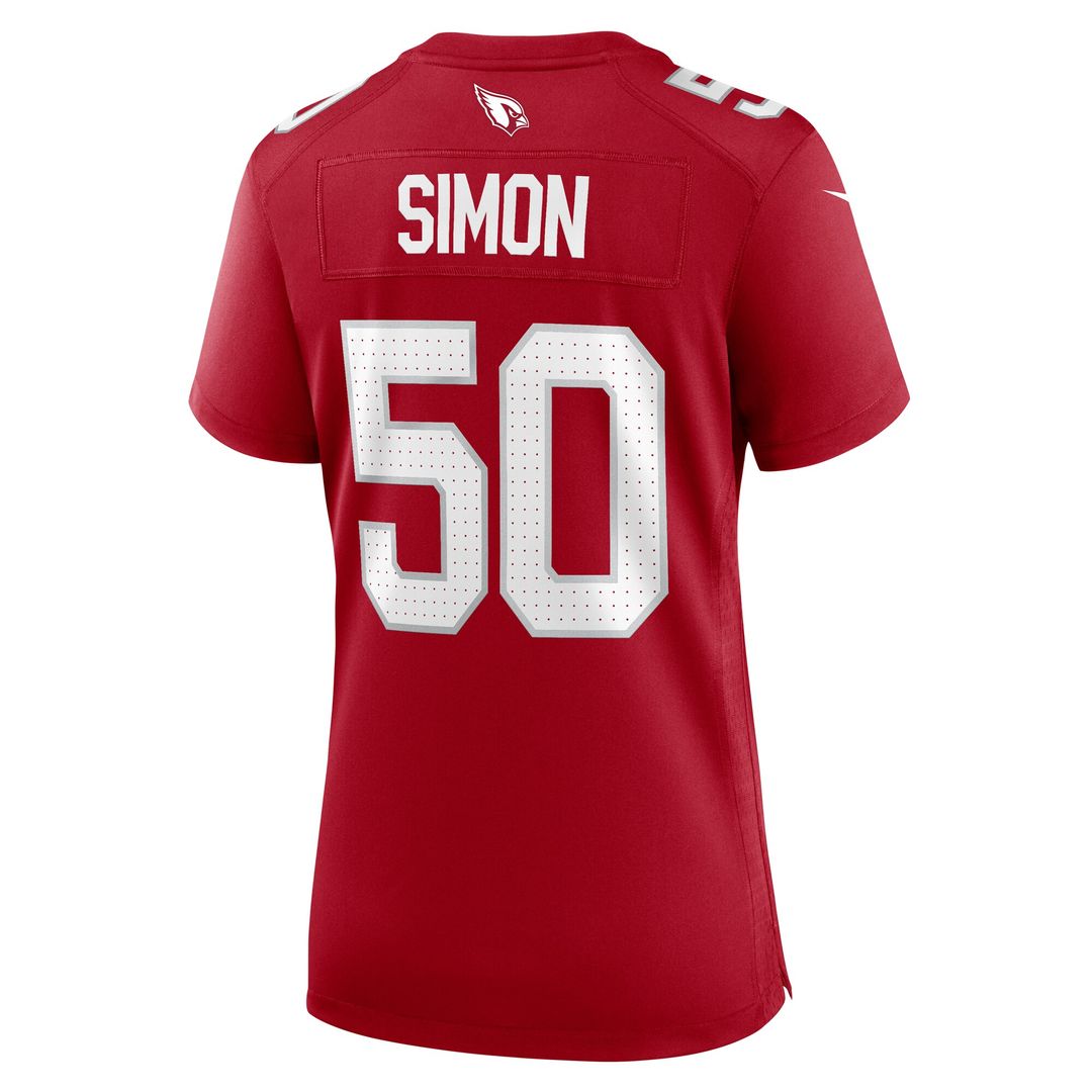 Cody Simon Arizona Cardinals Nike Women's Team Game Jersey -  Cardinal