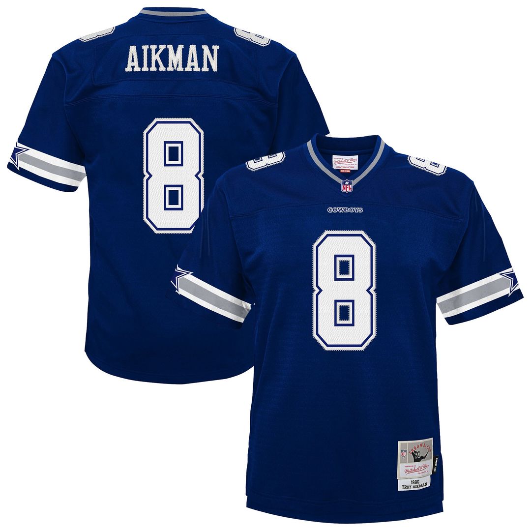 Troy Aikman Dallas Cowboys Mitchell & Ness Toddler 1996 Retired Legacy Jersey - Navy