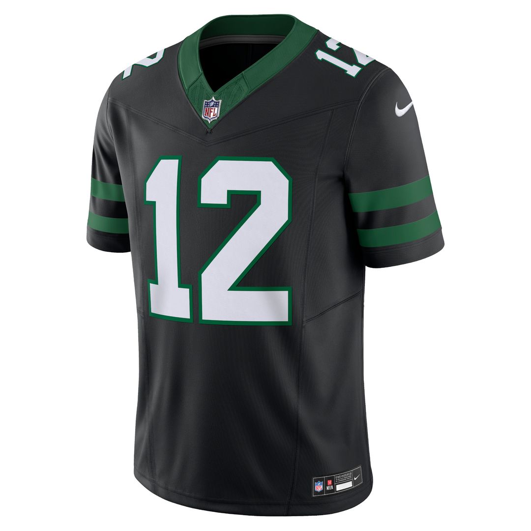 Joe Namath New York Jets Nike Vapor F.U.S.E. Limited Jersey - Legacy Green