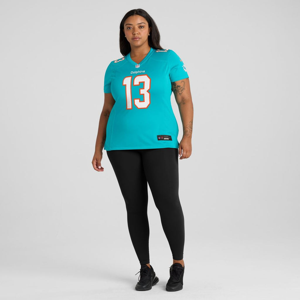 Dan Marino Miami Dolphins Nike Women's Game Retired Player Jersey - Aqua