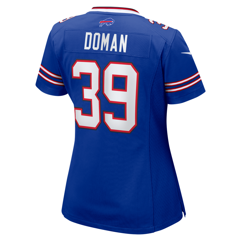 Tommy Doman Buffalo Bills Nike Women's Team Game Jersey -  Royal
