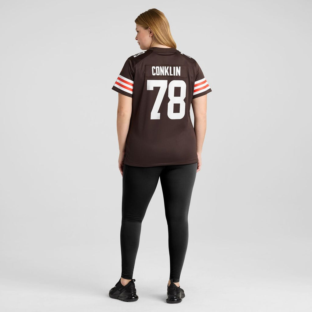 Jack Conklin Cleveland Browns Nike Women's Player Game Jersey - Brown