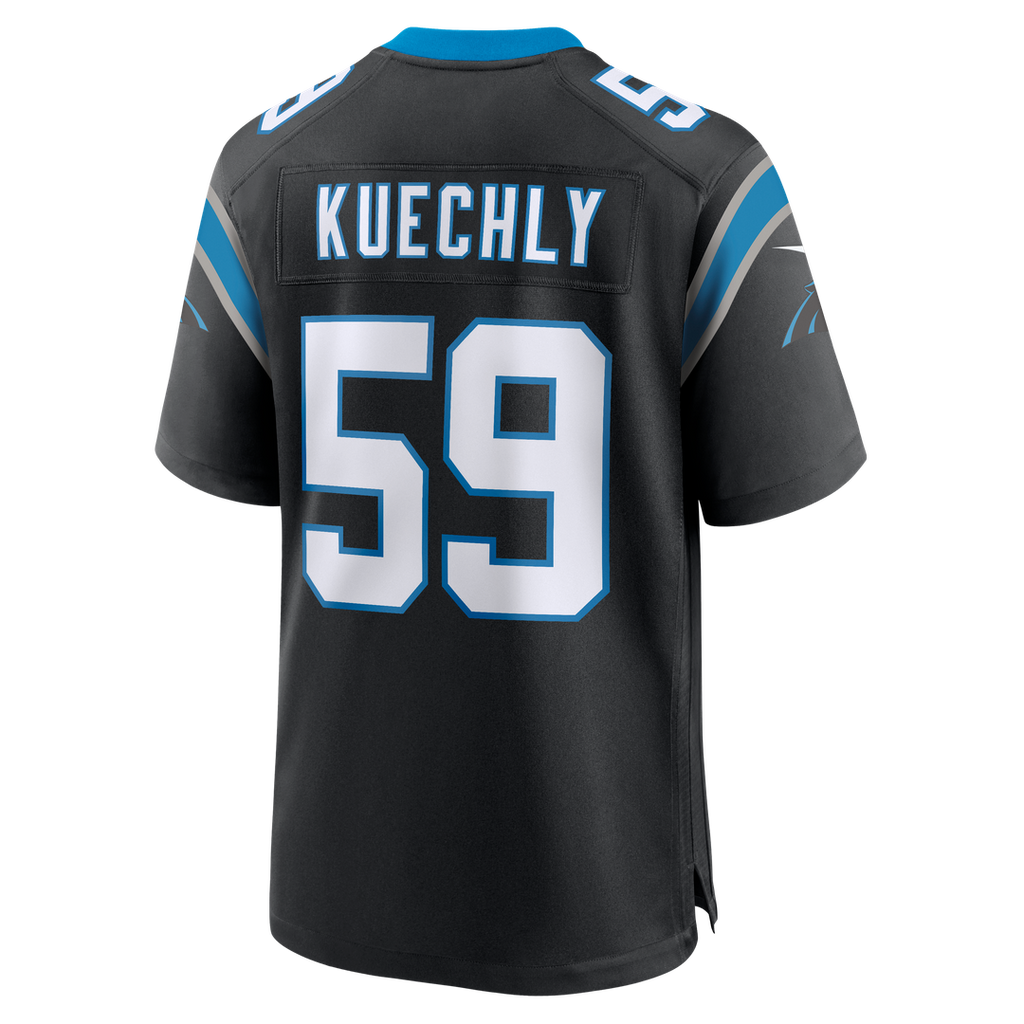 Luke Kuechly Carolina Panthers Nike Team Game Jersey -  Black