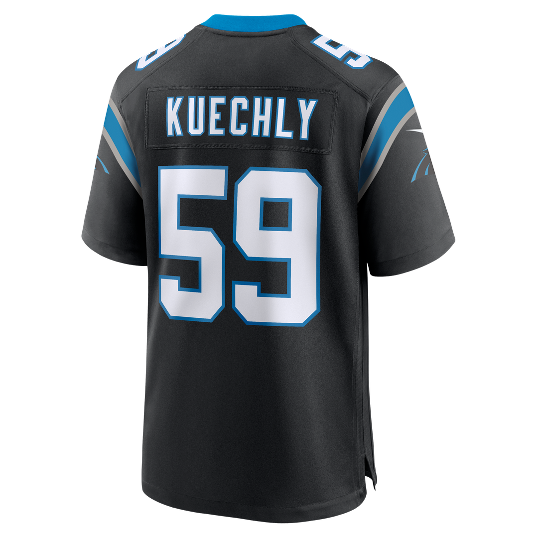 Luke Kuechly Carolina Panthers Nike Team Game Jersey -  Black