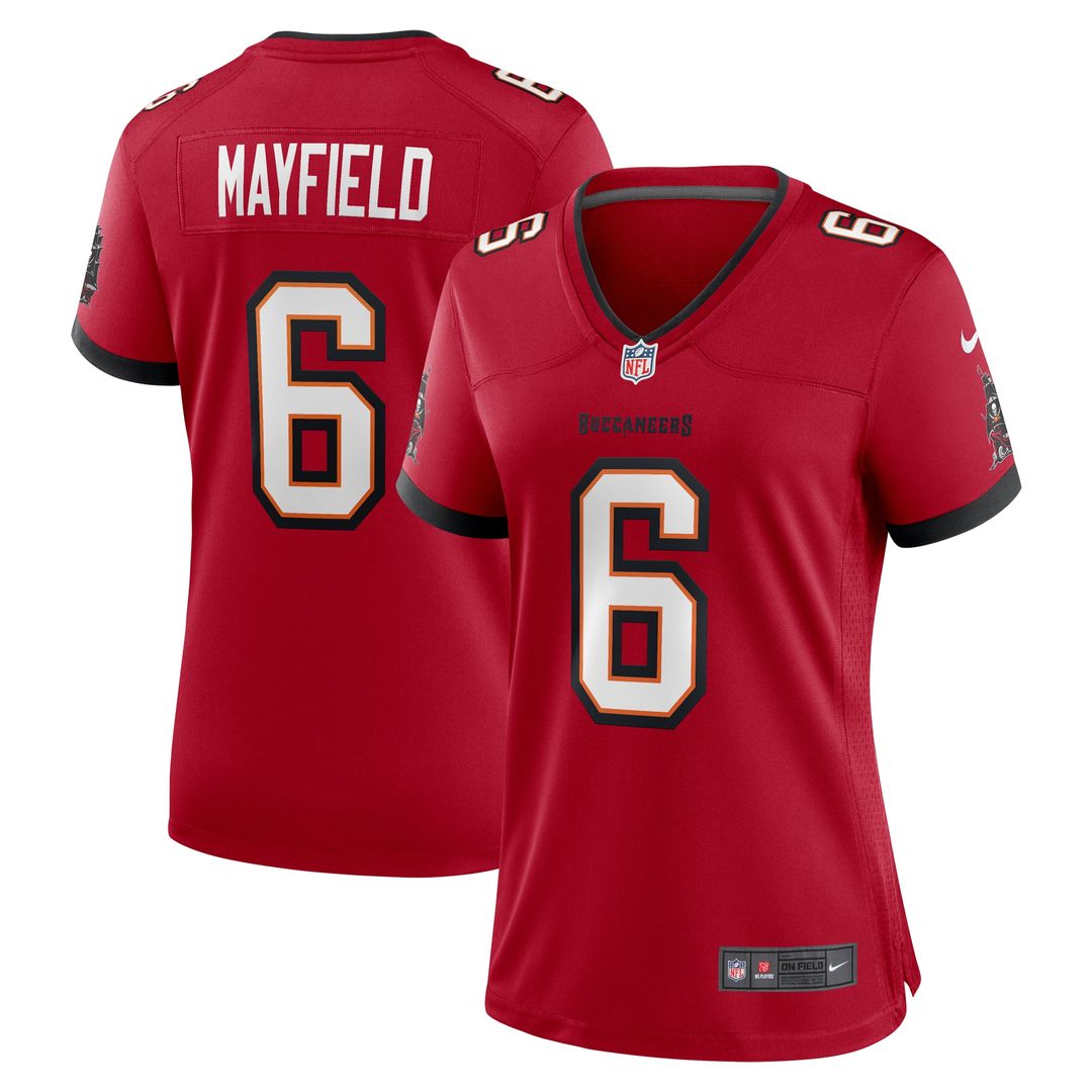 Baker Mayfield Tampa Bay Buccaneers Nike Women's Throwback Game Jersey - Orange