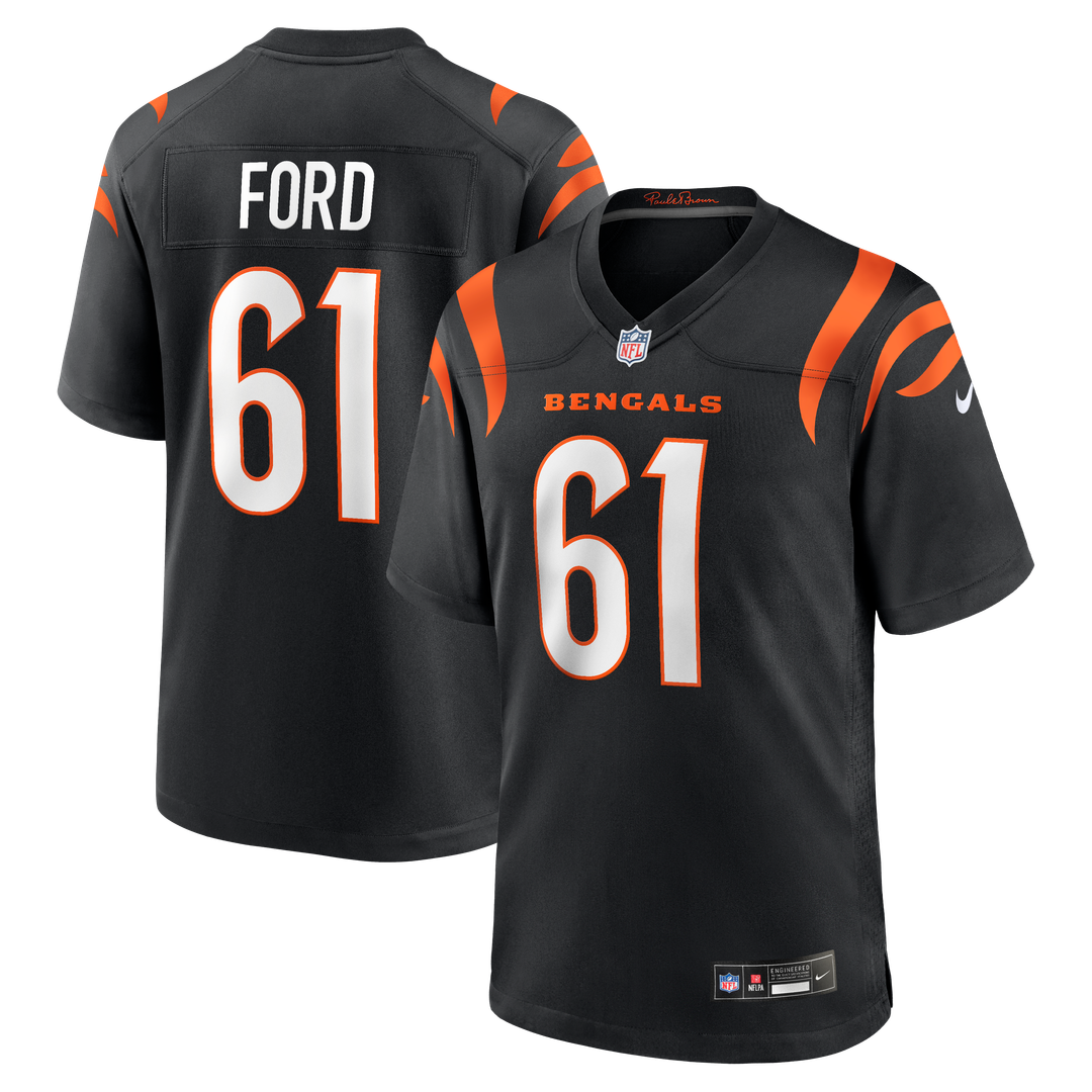 Cody Ford Cincinnati Bengals Nike Game Jersey - Black