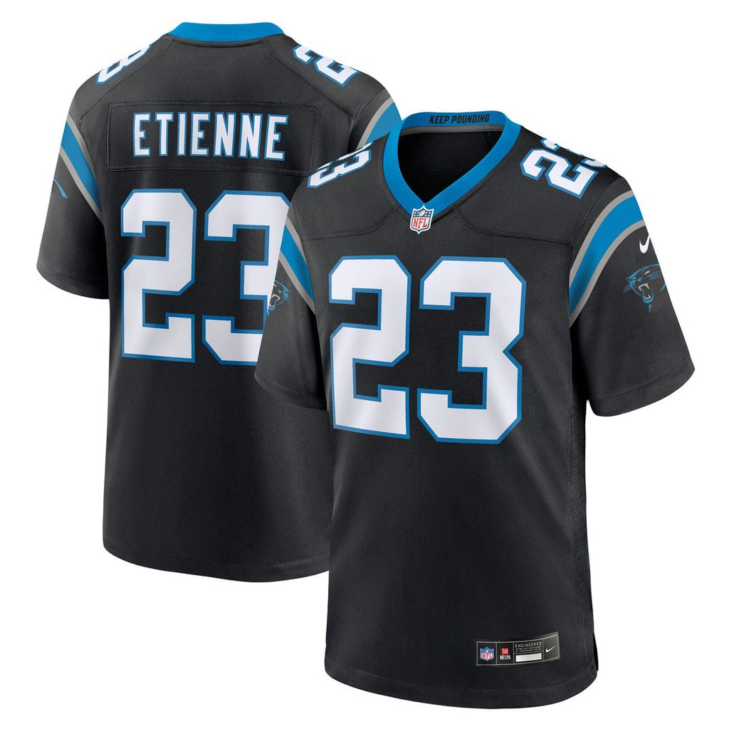 Trevor Etienne Carolina Panthers Nike Team Game Jersey -  Black