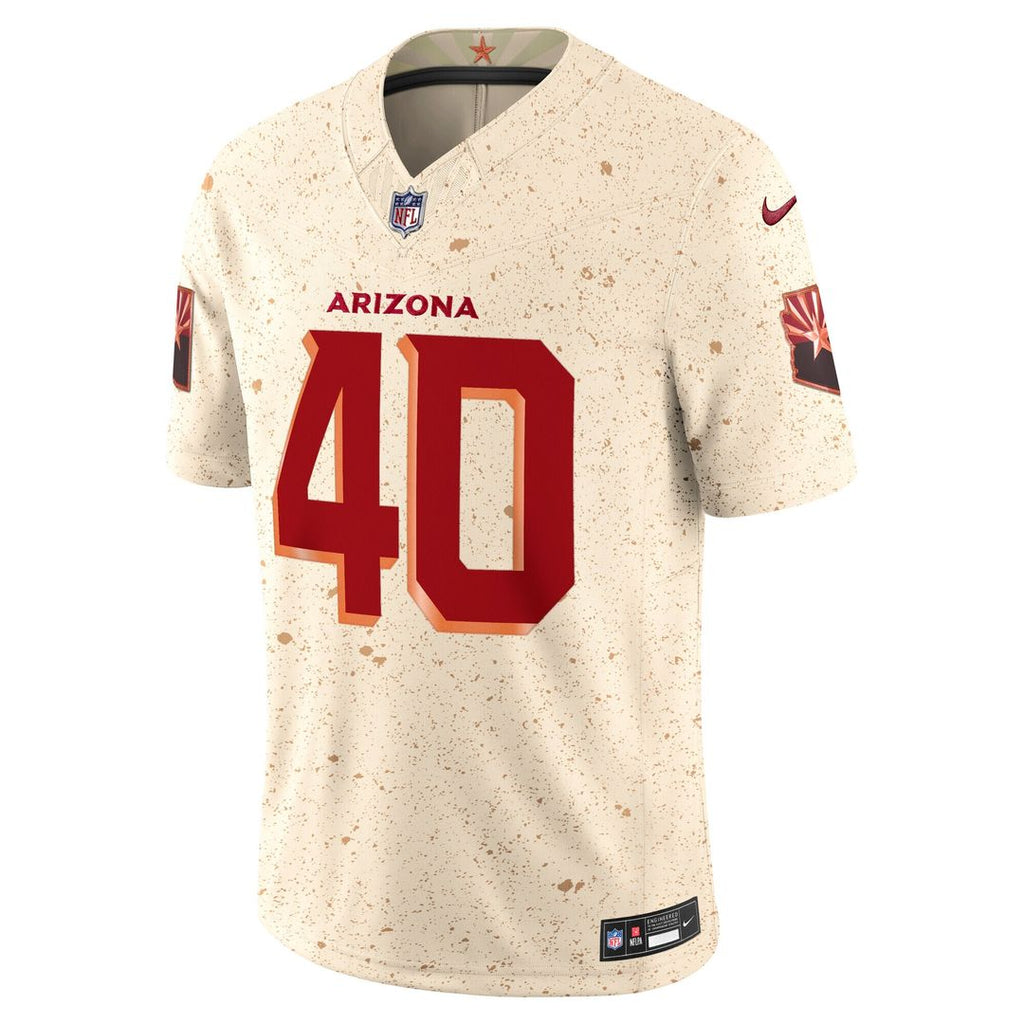 Pat Tillman Arizona Cardinals Nike 2025 Rivalries Collection Stitched Limited Jersey - Natural